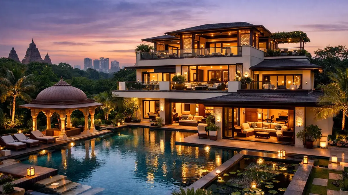 Luxury home sales India